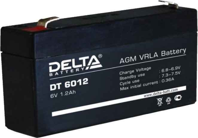 Delta DT 6012 (6В/1.2 А·ч)
