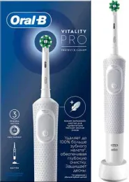 Oral-B Vitality Pro D103.413.3 Cross Action Protect X Clean White 4210201427209 (белый)
